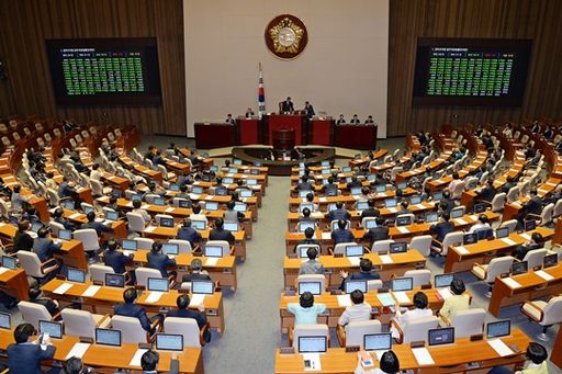 20일 국회는 본회의를 열고 '정부조직법 개정안'을 통과시켰다