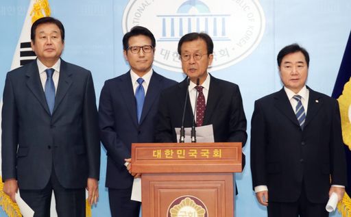 김무성(왼쪽부터), 