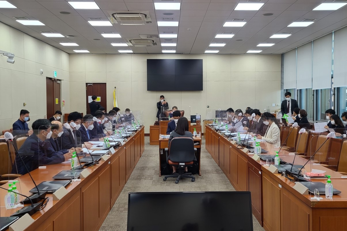 25일(화) 국회 보건복지위원회 제2법안심사소위원회가 김성주 소위원장 주재로 진행되고 있는 모습. (사진=유충현 기자)