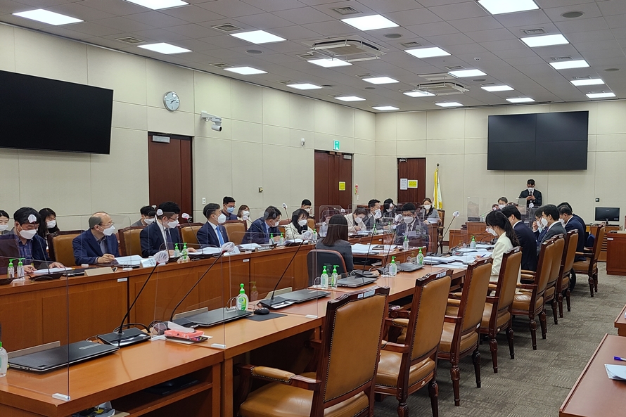 25일(화) 국회 보건복지위원회 제2법안심사소위원회가 김성주 소위원장 주재로 진행되고 있는 모습. (사진=유충현 기자)