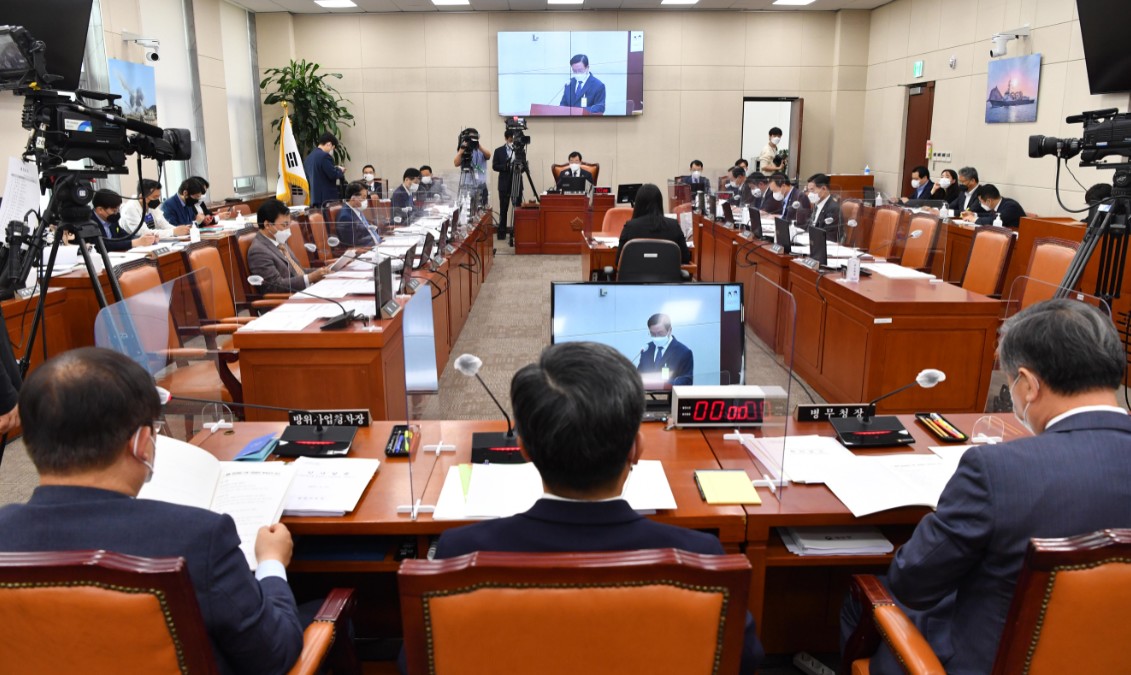 국회 국방위원회(위원장 민홍철)는 31일(월) 제387회국회(임시회) 제1차 전체회의