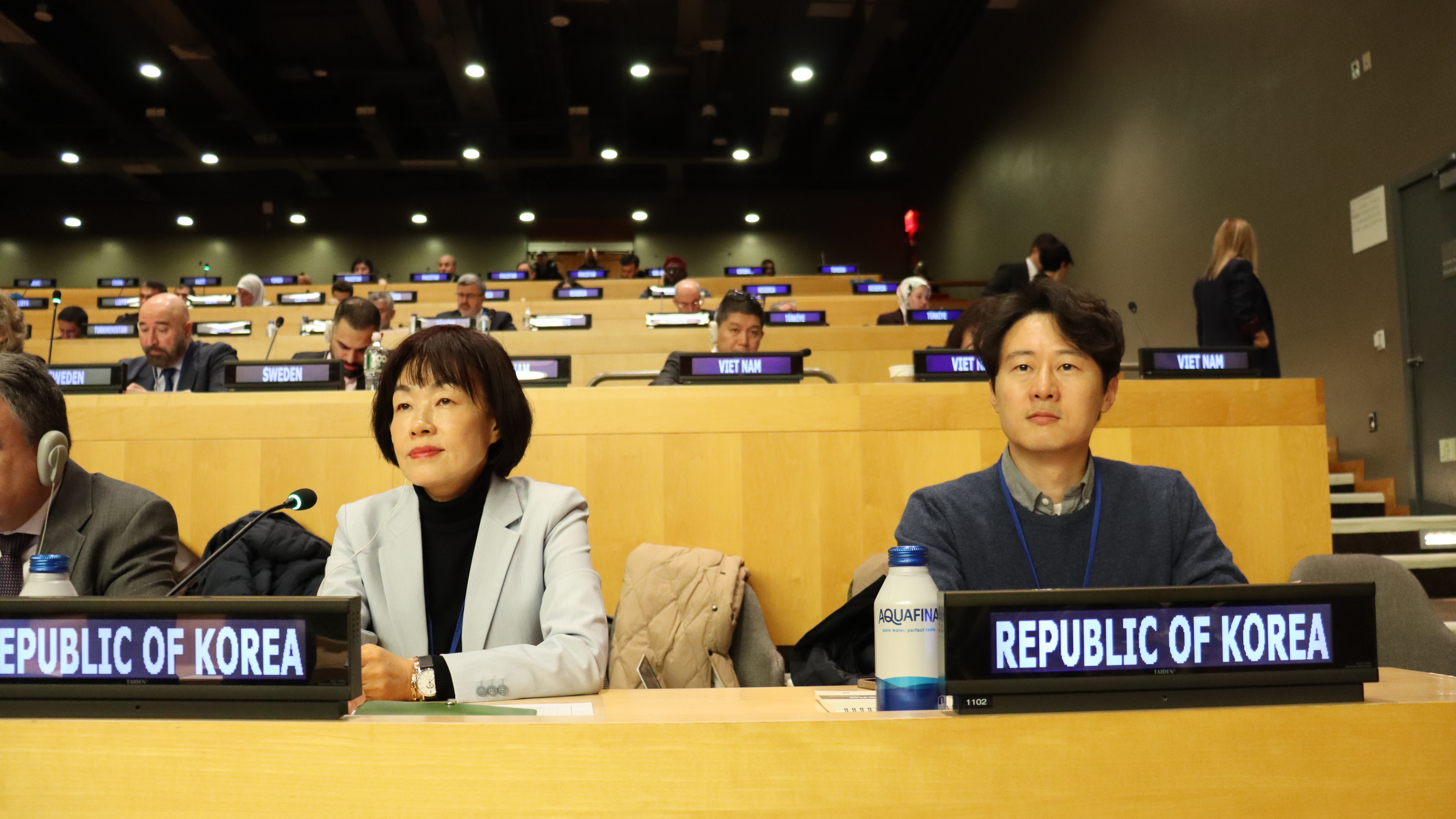 지난 8일(목)부터 9일(금)까지 이틀간 미국 뉴욕에서 국제의회연맹(IPU)과 유엔 공동주최로 열린 「제78차 유엔 총회 중 의원회의」에 참석했다고 13일(화) 밝혔다. 