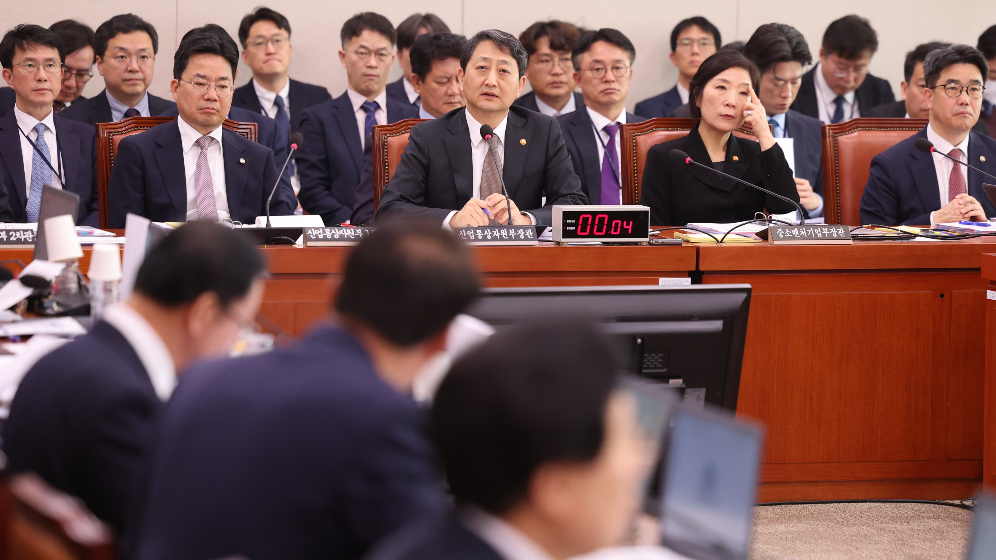 9일(수) 국회 산업통상자원중소벤처기업위원회(위원장 이철규) 제424회국회(임시회) 제1차 전체회의가 진행 중인 모습.(사진=연합뉴스)